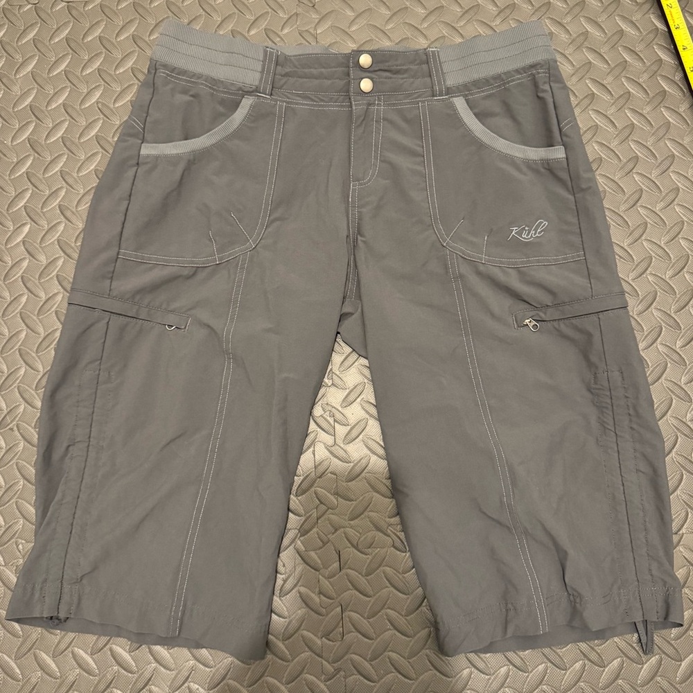 Kuhl Women's Gray Cargo Outdoor Capris